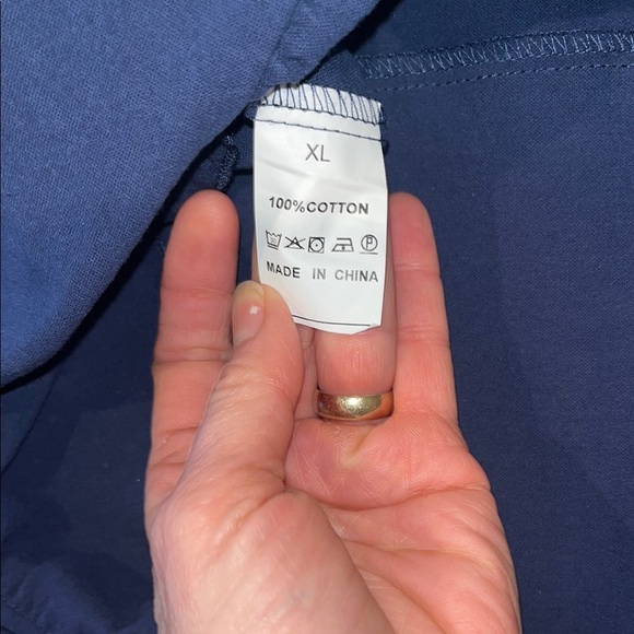 NWOT- Navy Womens Dress with slight high/low hem-sz XL - Picture 6 of 7